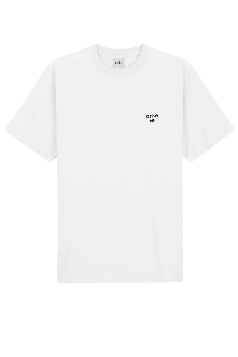 ARTE T-Shirts 100 WHITE Ss26-125T