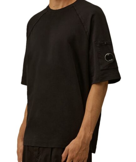 CP COMPANY T-Shirts 999 BLACK 20Cmss034A-002246G