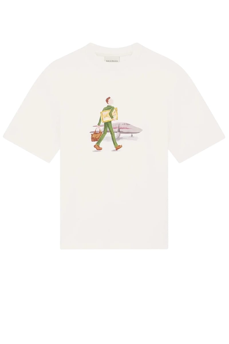 DROLE DE MONSIEUR T-Shirts OFF WHITE Preco J-Ts290-Co002