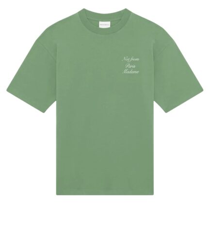DROLE DE MONSIEUR T-Shirts LIGHT GREEN K-Ts209-Co002