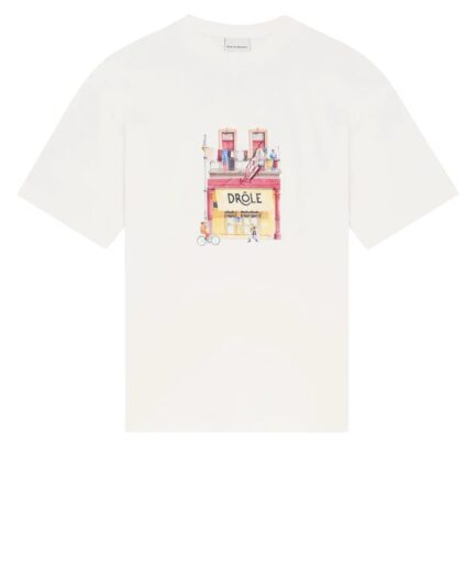 DROLE DE MONSIEUR T-Shirts OFF WHITE  K-Ts307-Co002