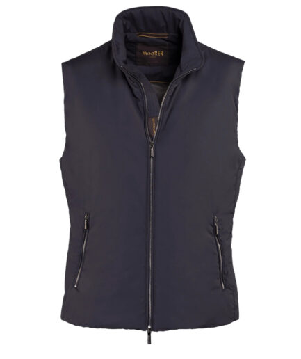MOORER Bodywarmers U0497 NAVY Senio-Skt Mougi200322