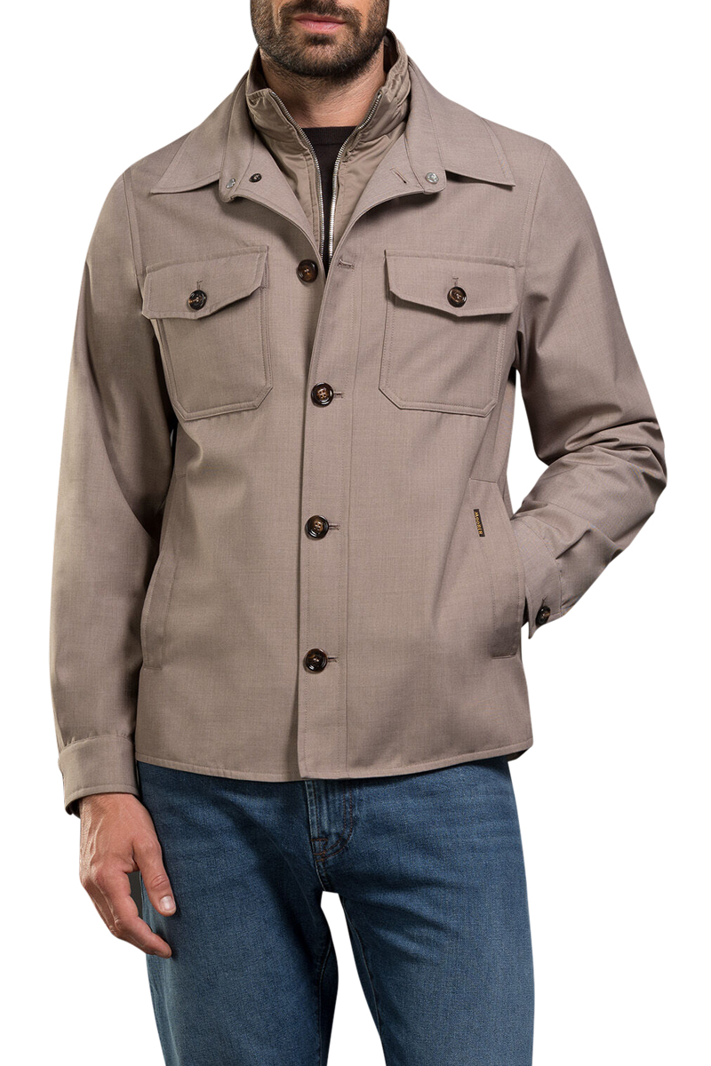 MOORER Vestes U0261 SABBIA Dulac-Pum Mougi101278