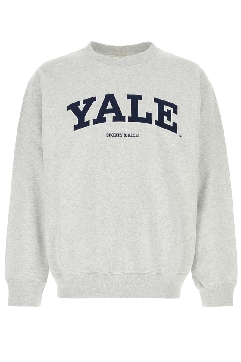 SPORTY & RICH Pulls 19 HEATHER GRAY Yale St071611681Gy03
