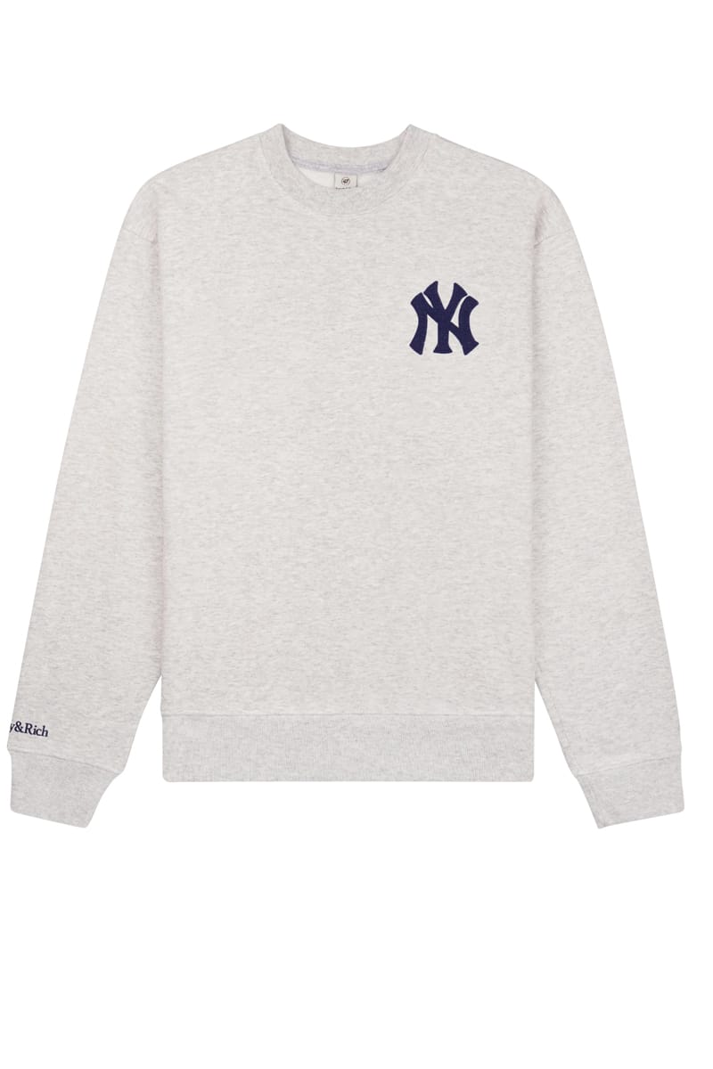 SPORTY & RICH Pulls 19 HEATHER GRAY Yankees St071610300Gy03