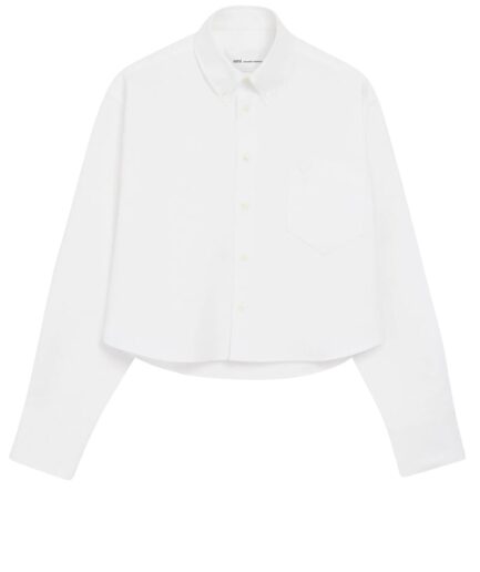 AMI Chemisier 168 NATURAL WHI  Fsh770.Co0031