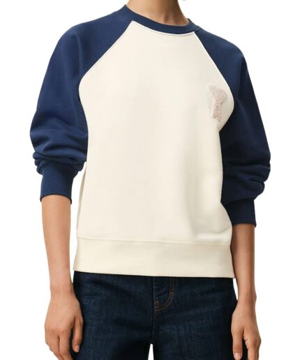 AMI Sweats A027 BLANC CREM Usw781.747