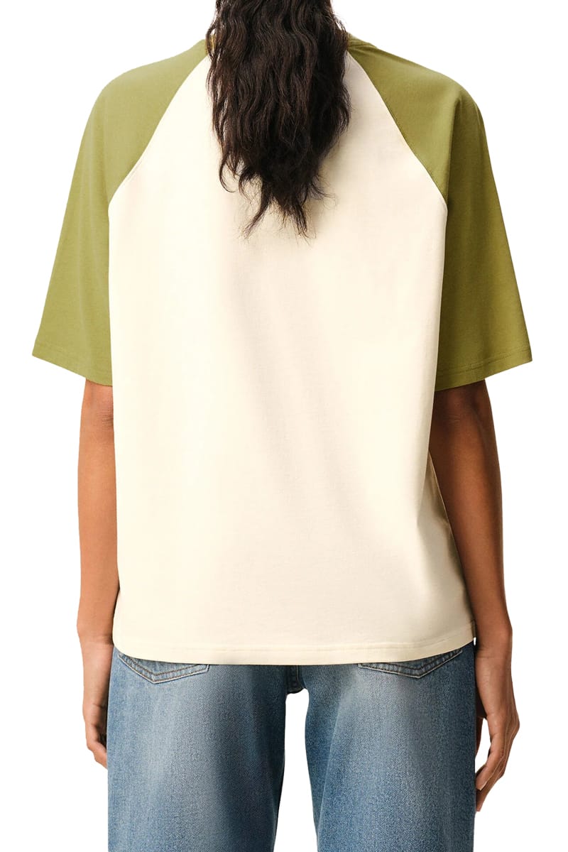 AMI T-Shirts A041 BLANC CREM Uts379.726 – Image 2