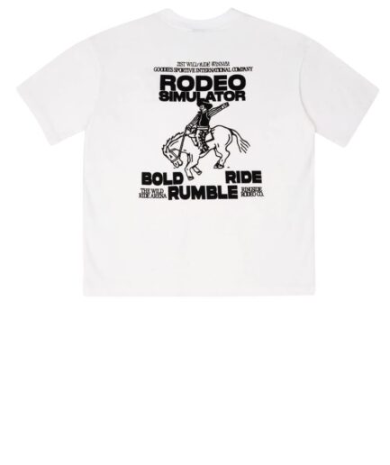GOODIES SPORTIVE T-Shirts Rodeo Simulatir Vwhite Rswt26