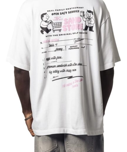 GOODIES SPORTIVE T-Shirts Sand Store White Ssw26