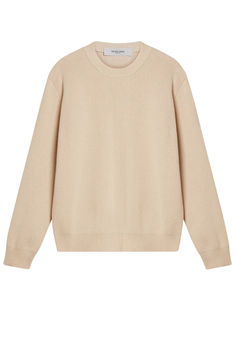 GOLDEN GOOSE Pulls 55550 TRAVERTIN Gwp00951.P001972 (Copie)