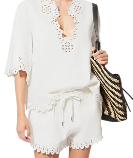 ISABEL MARANT Tops 20WH WHITE Shana Ht0586Fb-D1J04E