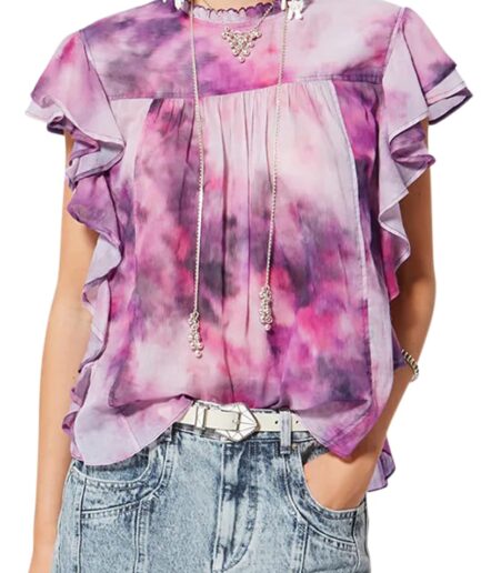 ISABEL MARANT Tops 40PK PINK Daliyane Ht0816Fc-D1J13E