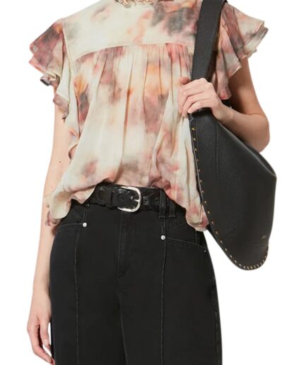 ISABEL MARANT Tops 90BE BEIGE Daliyane Ht0816Fc-D1J13E