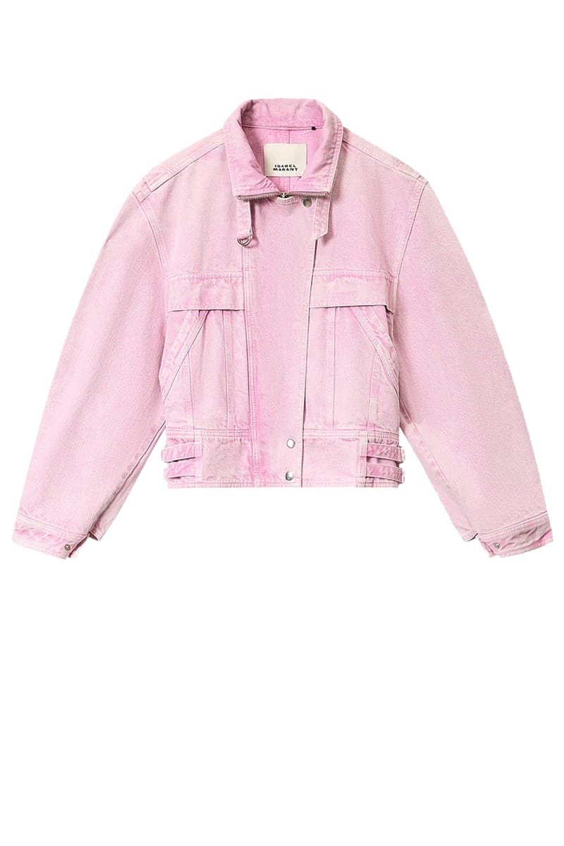 ISABEL MARANT Vestes 40PK PINK Joseline Ve0609Fa-D1H02E