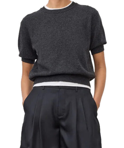 LISA YANG T-Shirts CHARCOAL Genevra 2026311