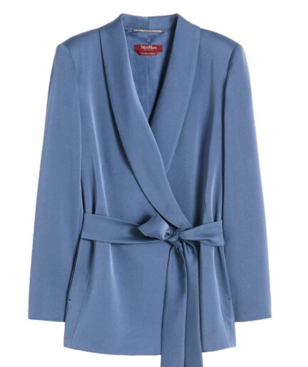 MAXMARA STUDIO ELEGANTE Vestes 008 GRIS BLEU Msedoppia Mm10224