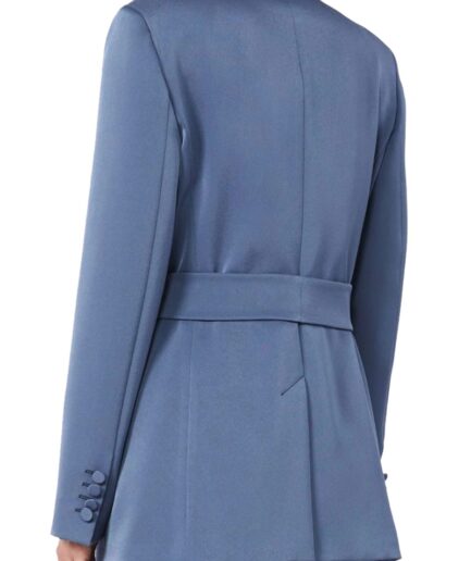 MAXMARA STUDIO ELEGANTE Vestes 008 GRIS BLEU Msedoppia Mm10224