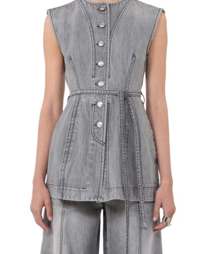 MAXMARA DENIM Tops 005 NOIR VINTAG Spdorli Mm10774