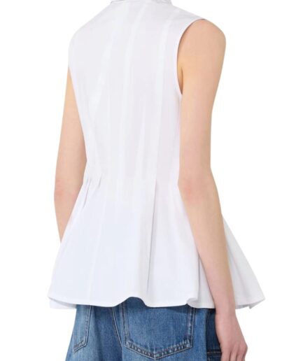 SPORTMAX Chemisier 001 BLANC NEUTR Spxcertosa Mm10303