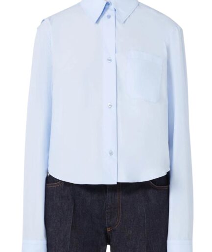 SPORTMAX Chemisier 002 AZURE Spxceppo Mm10119
