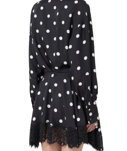 MAXMARA SPORTMAX Robes 003 NOIR IMPRIM Spxbosso Mm10009