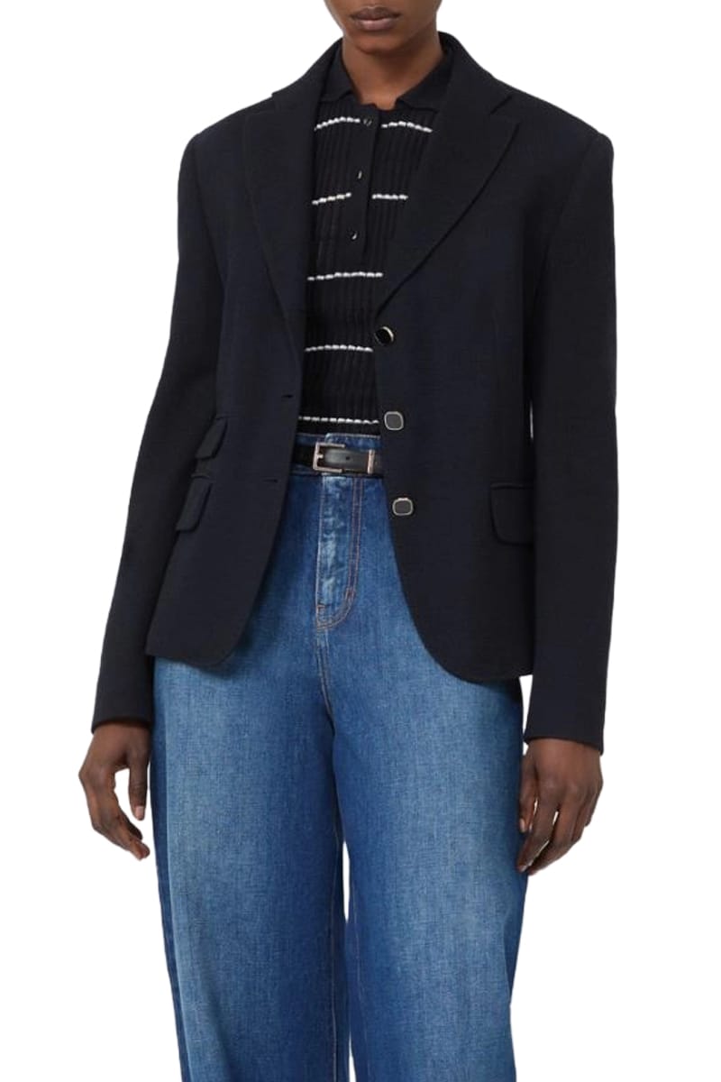 MAXMARA STUDIO Blazers 003 BLEU Mstemiro Mm10353 – Image 3