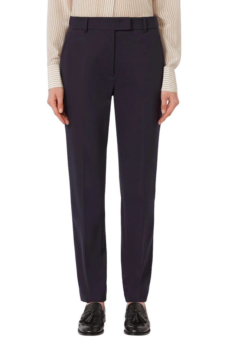 MAXMARA STUDIO Pantalons 002 BLEU Mstcasa Mm10455 – Image 3