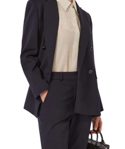 MAXMARA STUDIO Blazers 002 BLEU Mstriviera Mm10455