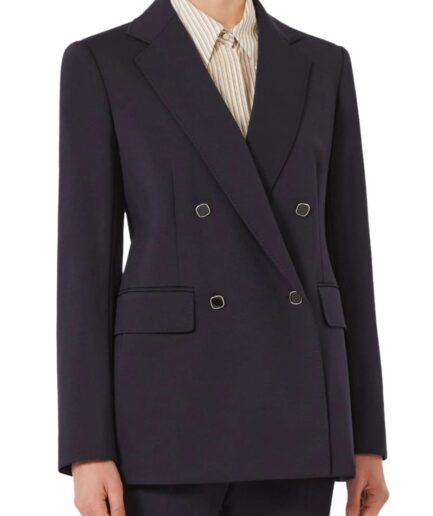 MAXMARA STUDIO Blazers 002 BLEU Mstriviera Mm10455