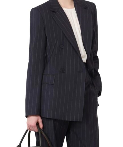 MAXMARA STUDIO Blazers 001 BLEU RAYURE Mstonagro Mm10526