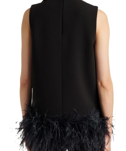 MAXMARA STUDIO ELEGANTE Tops 001 NOIR Msevello Mm10756