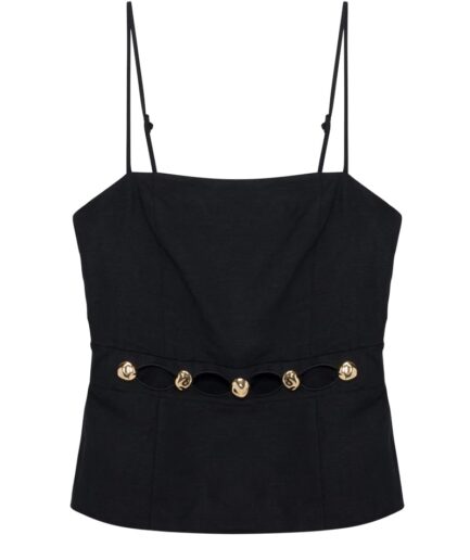 SIMKHAI Tops BLACK  126-2286-Sw