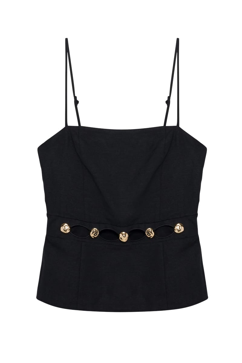 SIMKHAI Tops BLACK 126-2286-Sw