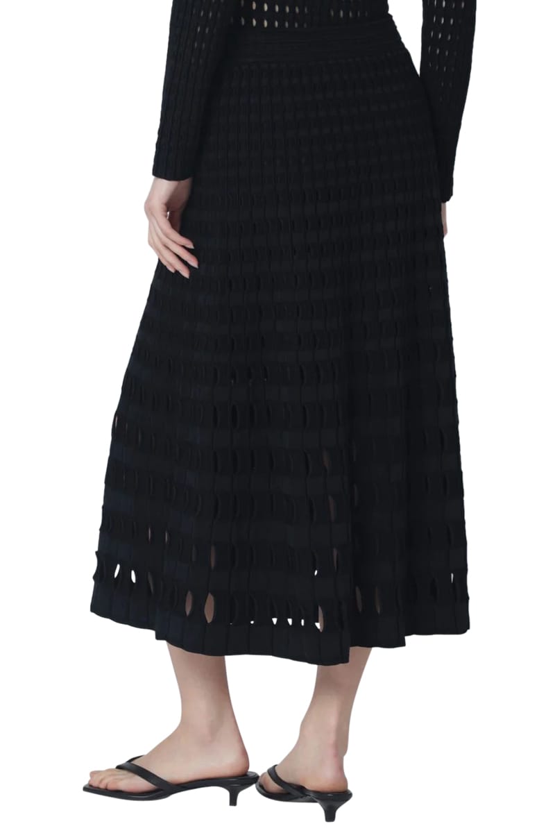 SIMKHAI Jupes BLACK 126-3017-K – Image 2