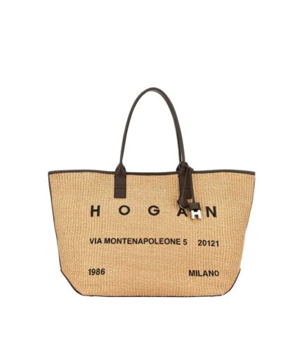 HOGAN Sacs CREMA/COCONUT Adress Shopping Media Kbw01Ta5300Uyi7E06