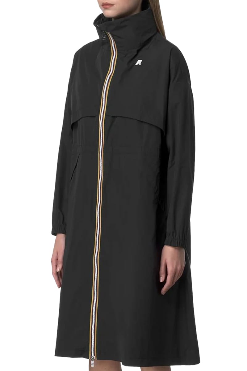K-WAY Vestes USY BLACK PURE Aube Memory Touch K8132Nw – Image 3