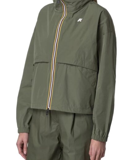 K-WAY Vestes V15 GREEN LICHE Aubette Memory Touch K8132Pw