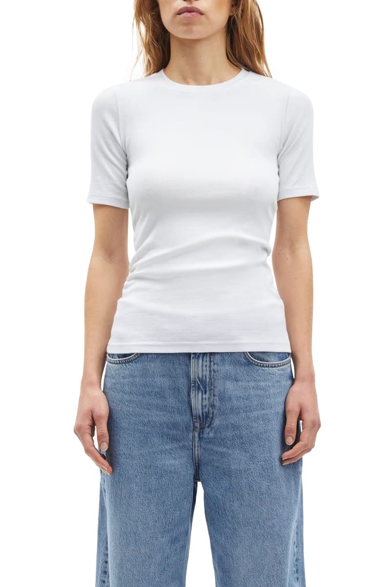 SAMSOE T-Shirts WHITE F10000005 – Image 3