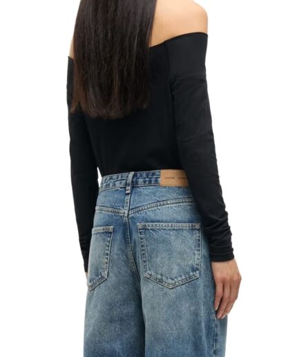 SAMSOE Tops BLACK F00001550