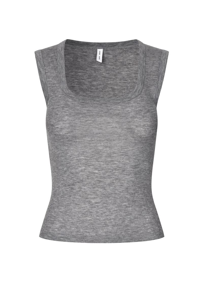 SAMSOE Tops MID GREY MEL F26100051