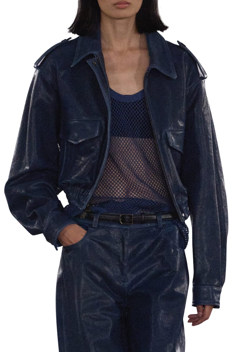 SIMKHAI Vestes DARK INDIGO 226-6103-Sl – Image 2