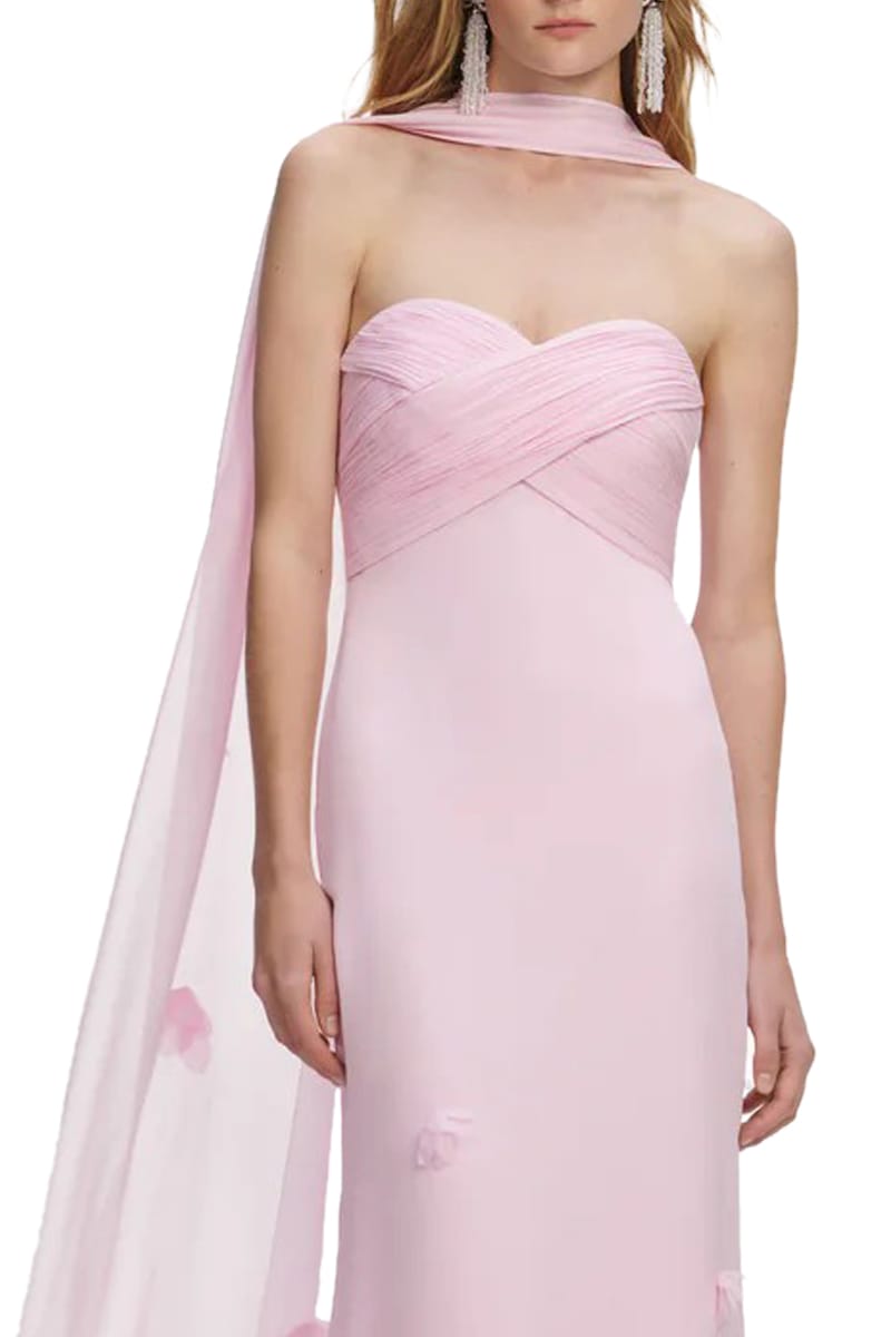 SELF-PORTRAIT Robes PINK Ss26-258X-P