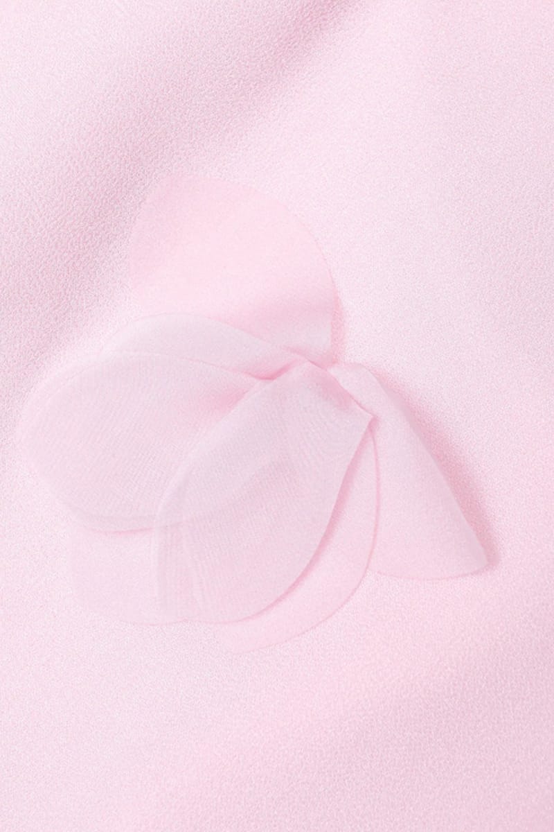 SELF-PORTRAIT Robes PINK Ss26-258X-P – Image 4