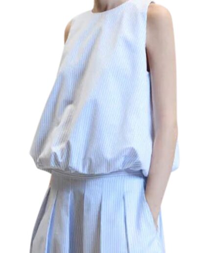 JOHNY Jupes WHITE/BLUE STRI Uma