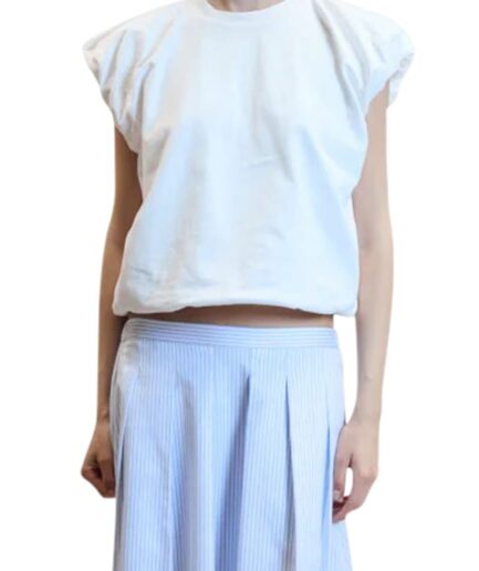 JOHNY Jupes WHITE/BLUE STRI Uma