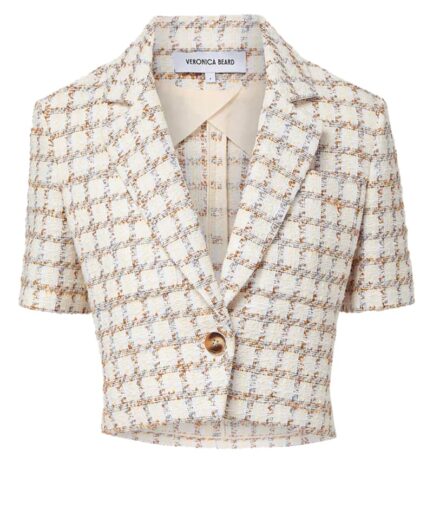 VERONICA BEARD Vestes W0496 ECRU MULT Drop 3 2603Tw12611927