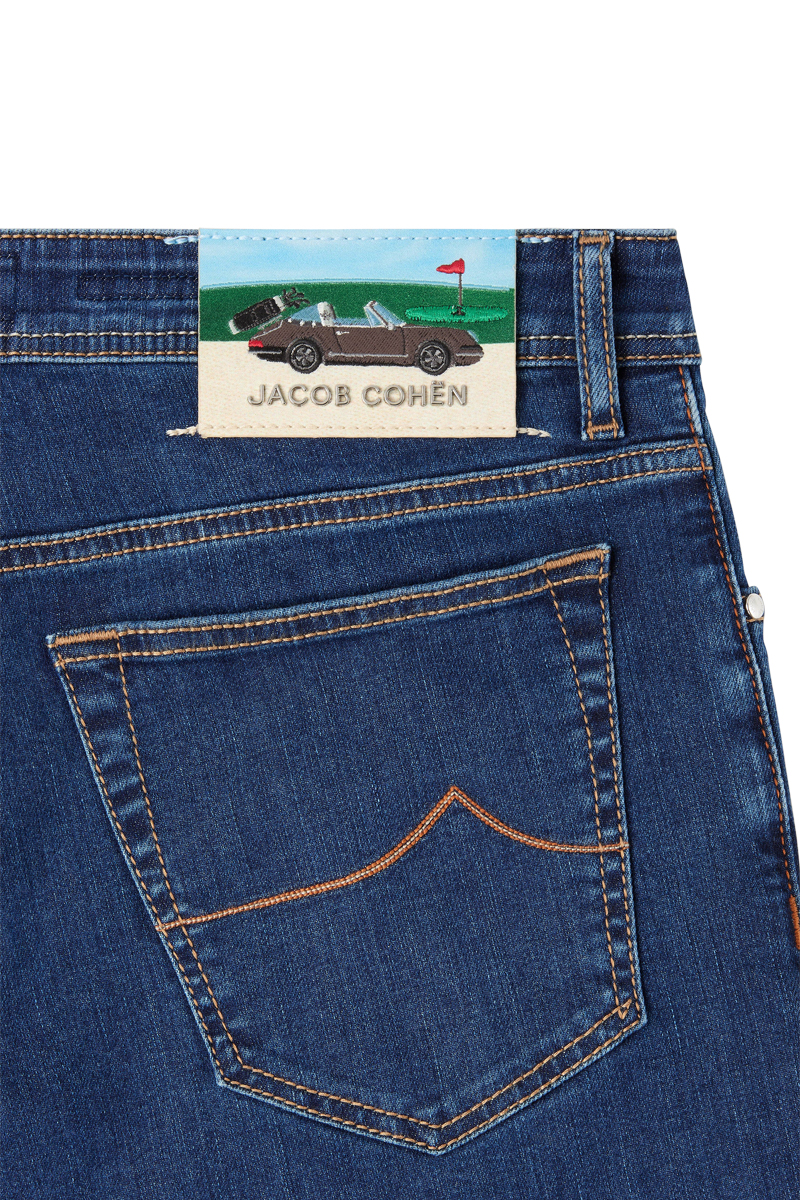 JACOB COHEN Jeans 100D Luis Regular Fit Qm034 077 S3623 R2 – Image 2