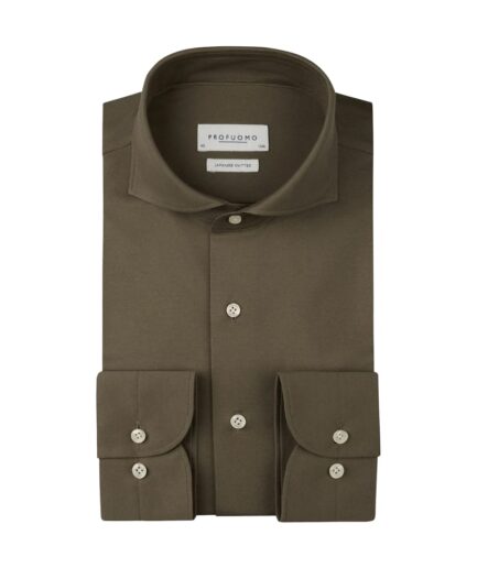 PROFUOMO Chemises LIGHT BROWN  Ppxh10032B