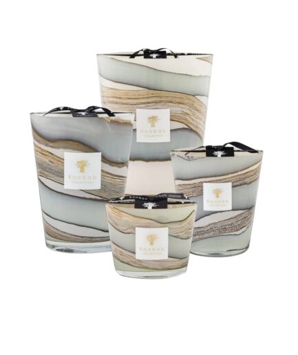 BAOBAB Bougie SONORA Max 24 Stones/Sand